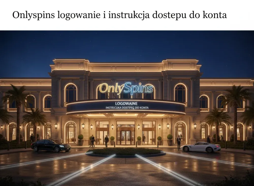 Onlyspins logowanie i instrukcja dostępu do konta